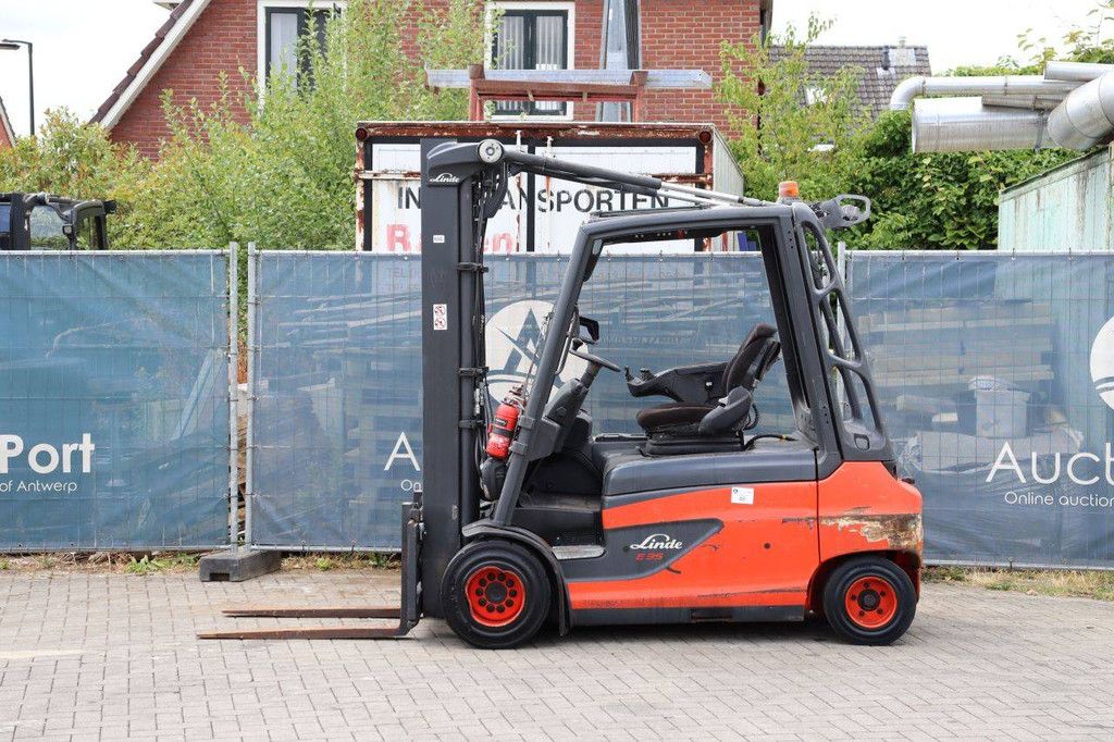 Linde E35L-01 Electric Forklift 3500kg 2019