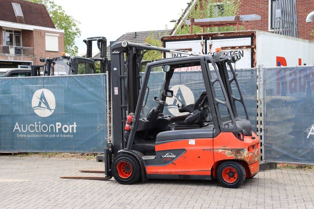 Linde E35L-01 Electric Forklift 3500kg 2019