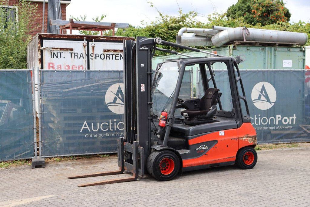 Linde E35L-01 Electric Forklift 3500kg 2019
