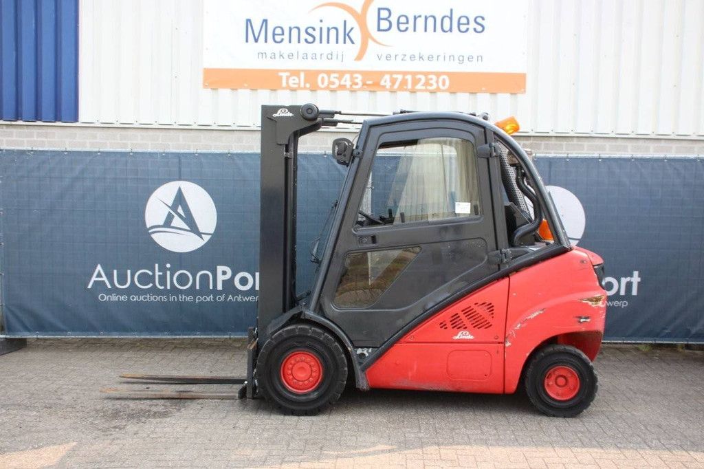 Heftruck Linde H25D Diesel 2500kg 4.0m 2011
