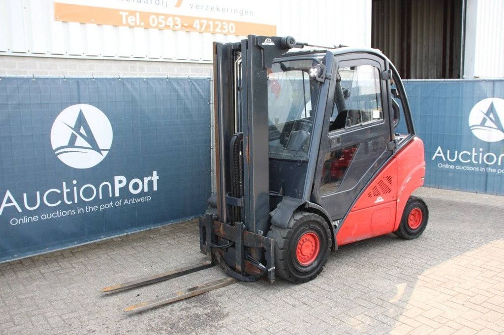 Heftruck Linde H25D Diesel 2500kg 4.0m 2011