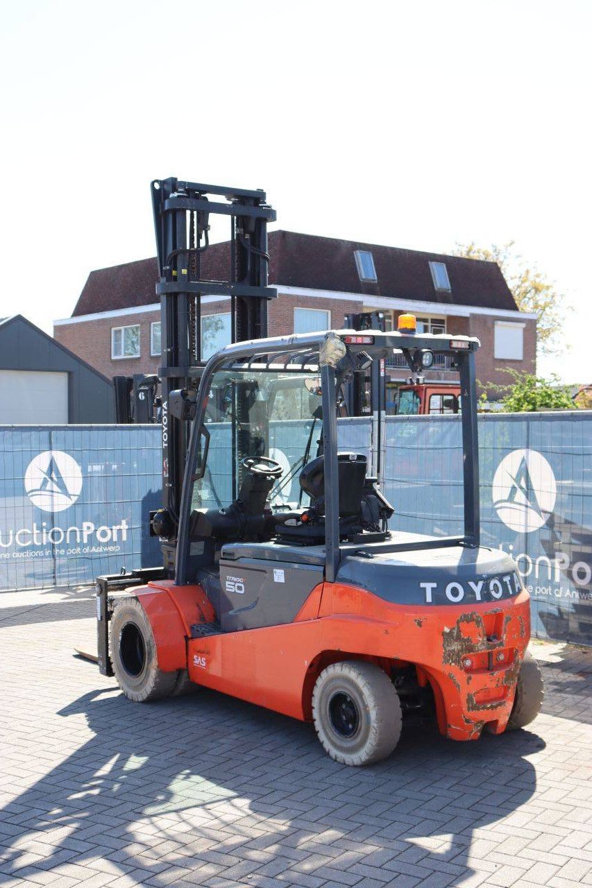 Heftruck Toyota 8FBMT50 Elektrisch 5000kg 5.5m 2018