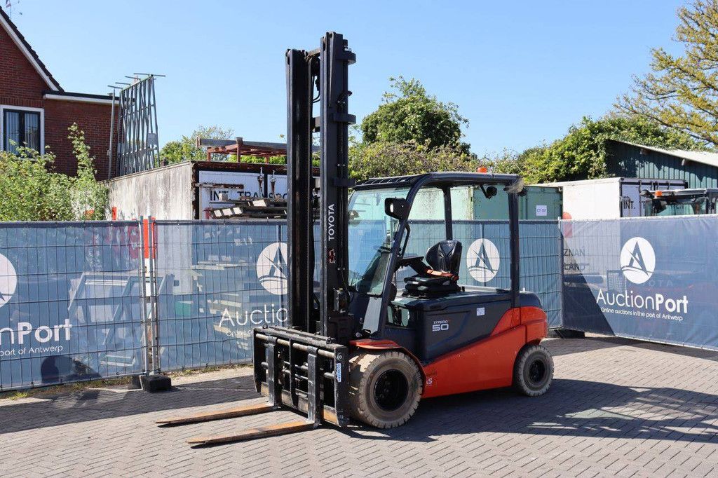 Heftruck Toyota 8FBMT50 Elektrisch 5000kg 5.5m 2018