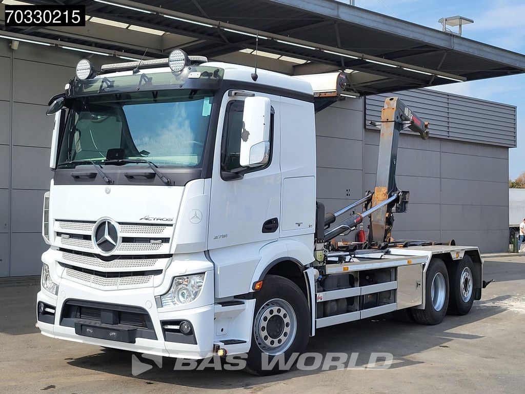 Mercedes Actros 2751 6X2 Retarder Hiab Multilift 21t Euro 6