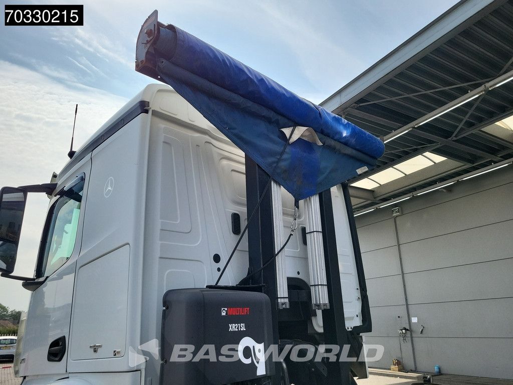 Mercedes Actros 2751 6X2 Retarder Hiab Multilift 21t Euro 6