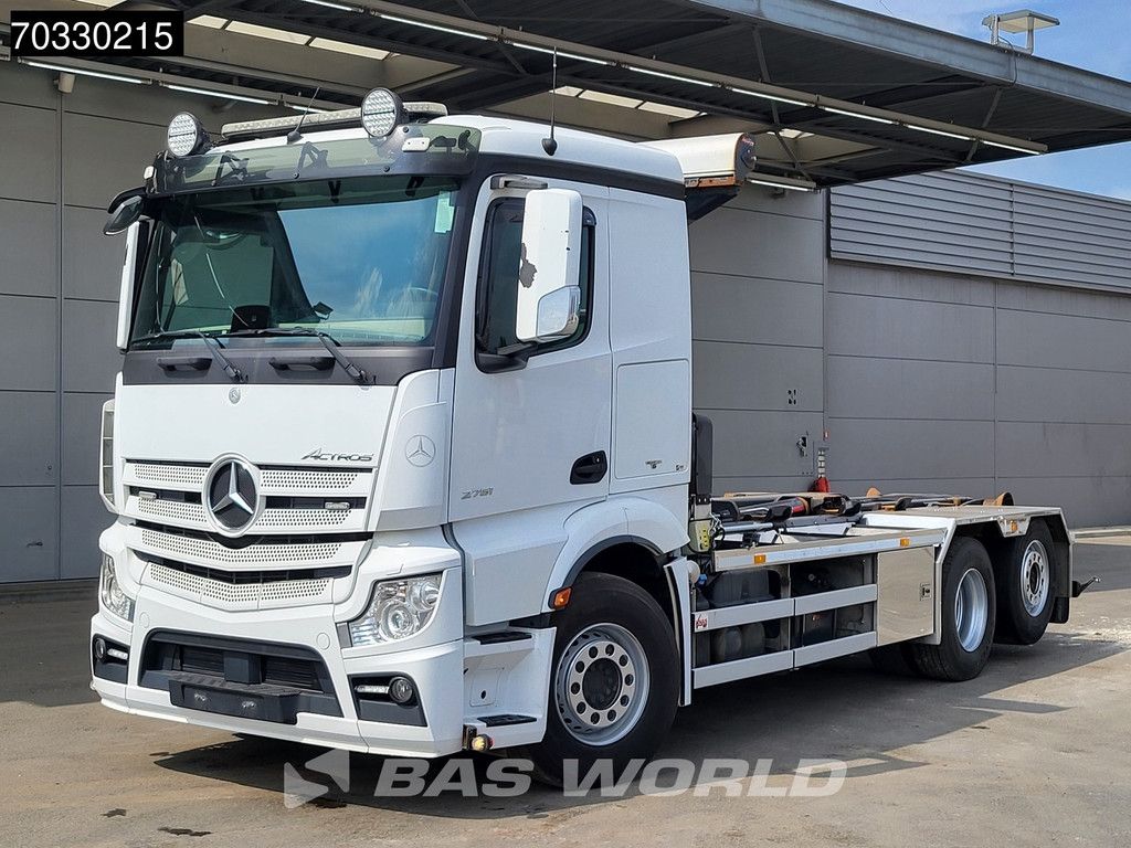 Mercedes Actros 2751 6X2 Retarder Hiab Multilift 21t Euro 6