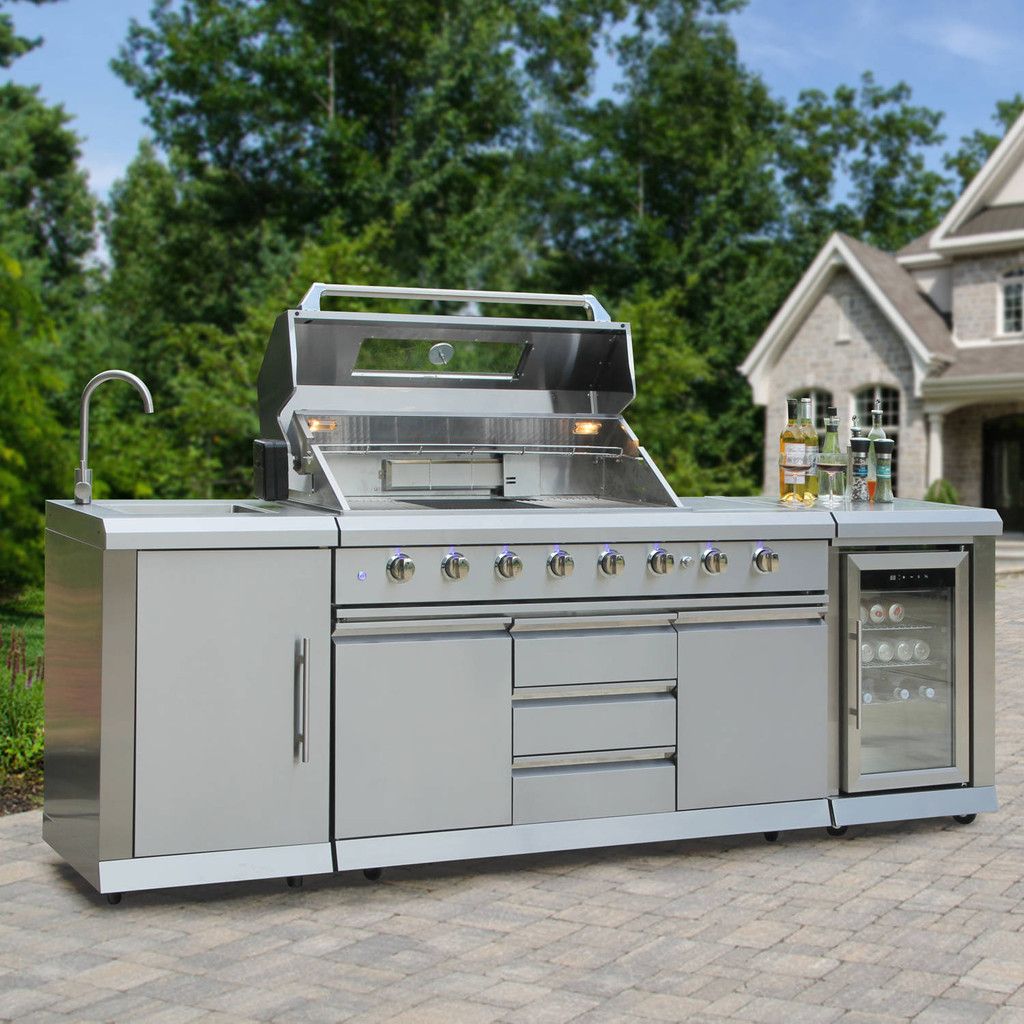 Neuer Sechs-Flammen-Grill