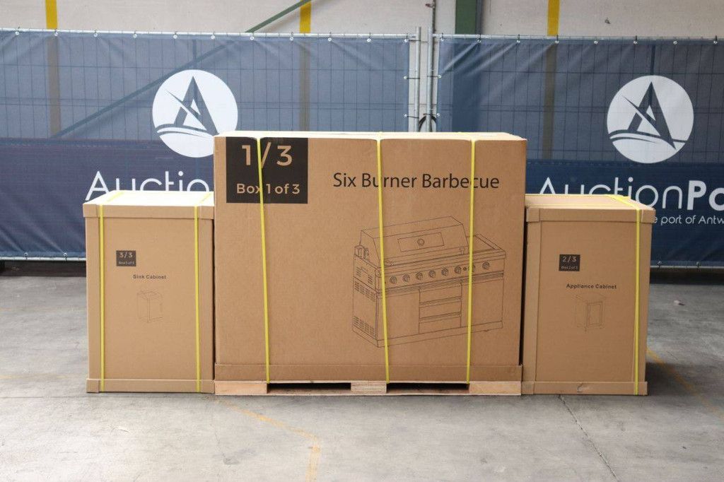 Neuer Sechs-Flammen-Grill
