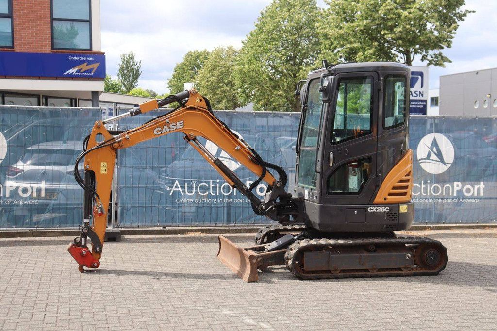Rupsgraafmachine Case CX26C Diesel 18.5kW 2022
