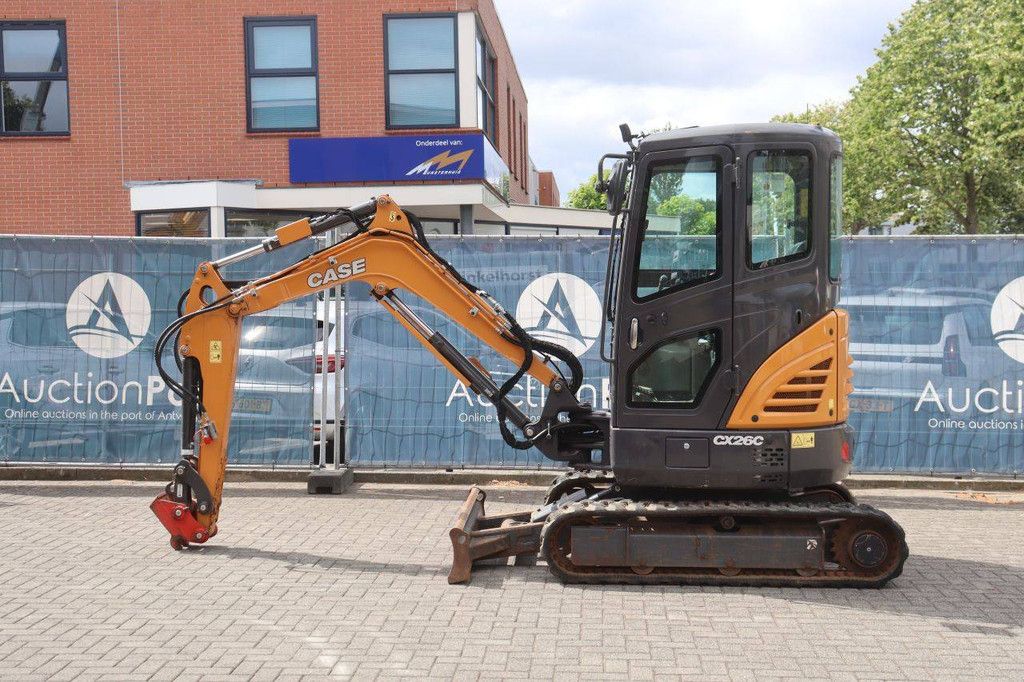 Rupsgraafmachine Case CX26C Diesel 18.5kW 2022