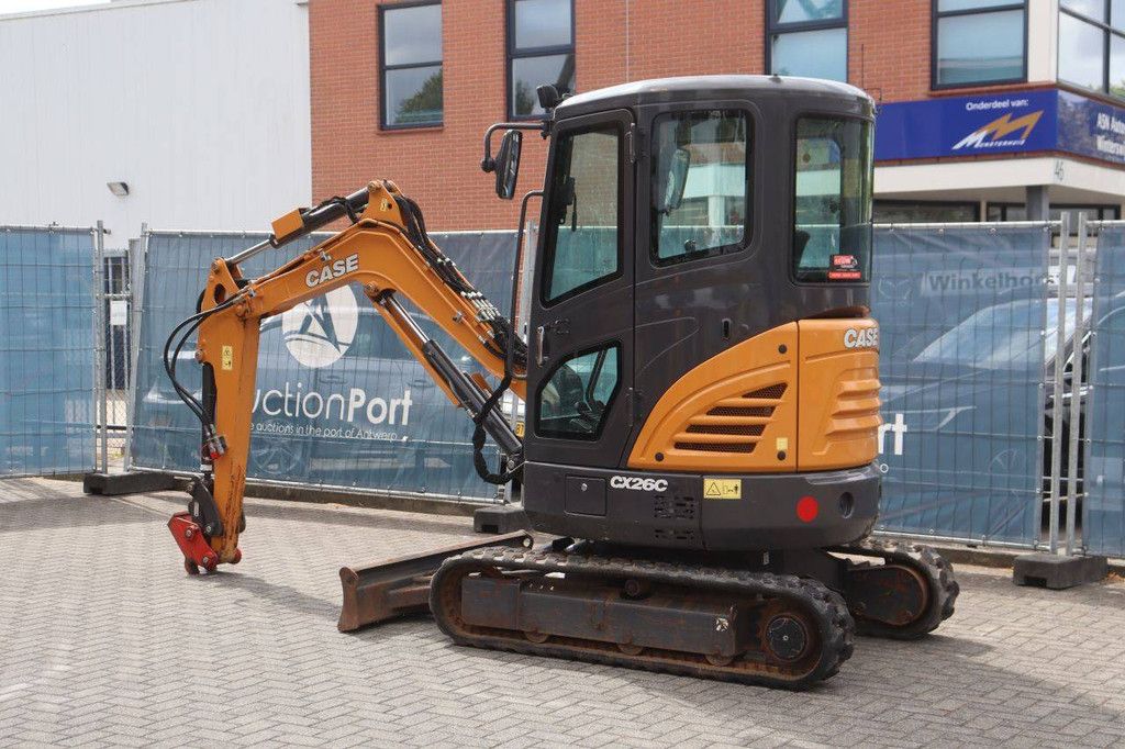 Rupsgraafmachine Case CX26C Diesel 18.5kW 2022