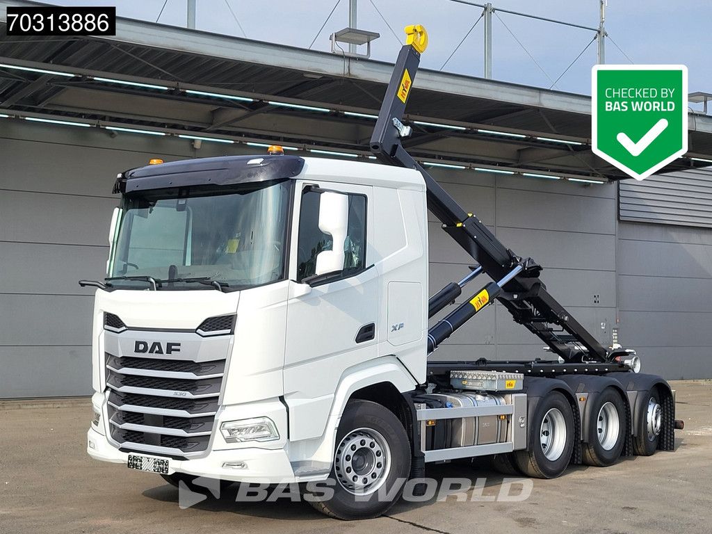 DAF XF 530 8X4 NEW! HYVA 30-60 S Hooklift Retarder Euro 6