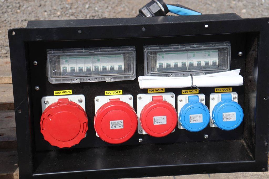 Batch of Schneider CBR25-SCH 230/400V 2022 Power Distribution Boxes