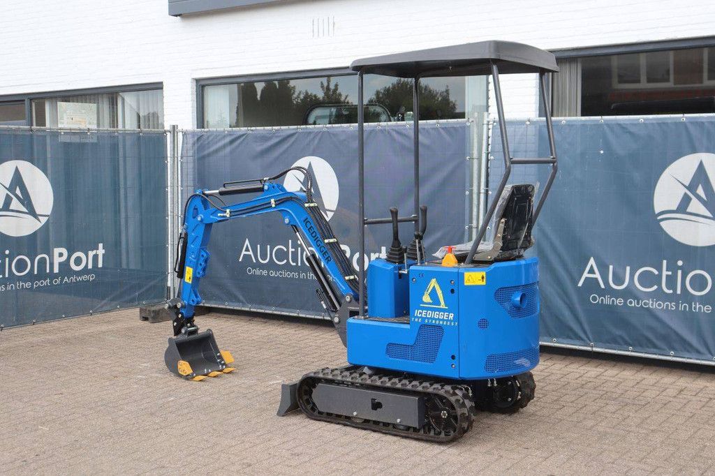 Minigraver Icedigger 14PX Diesel 2026 Nieuw