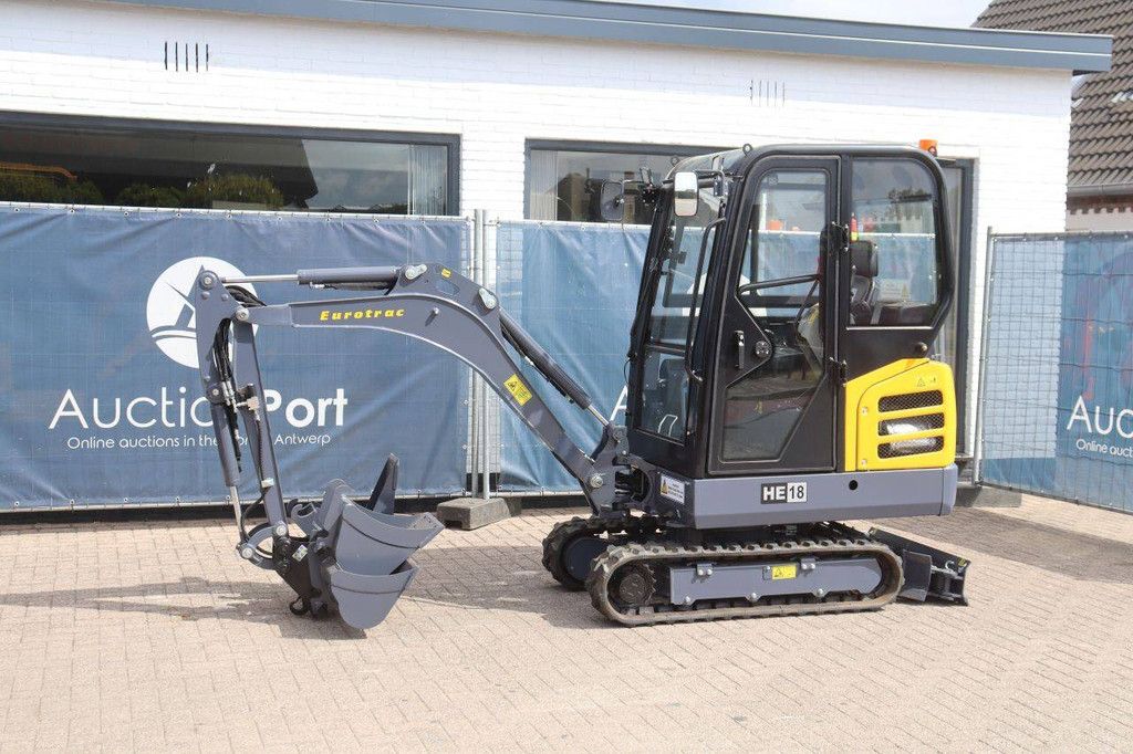 Minibagger Eurotrac SQ18A/HE18CP Diesel 14,2 kW, Baujahr 2020