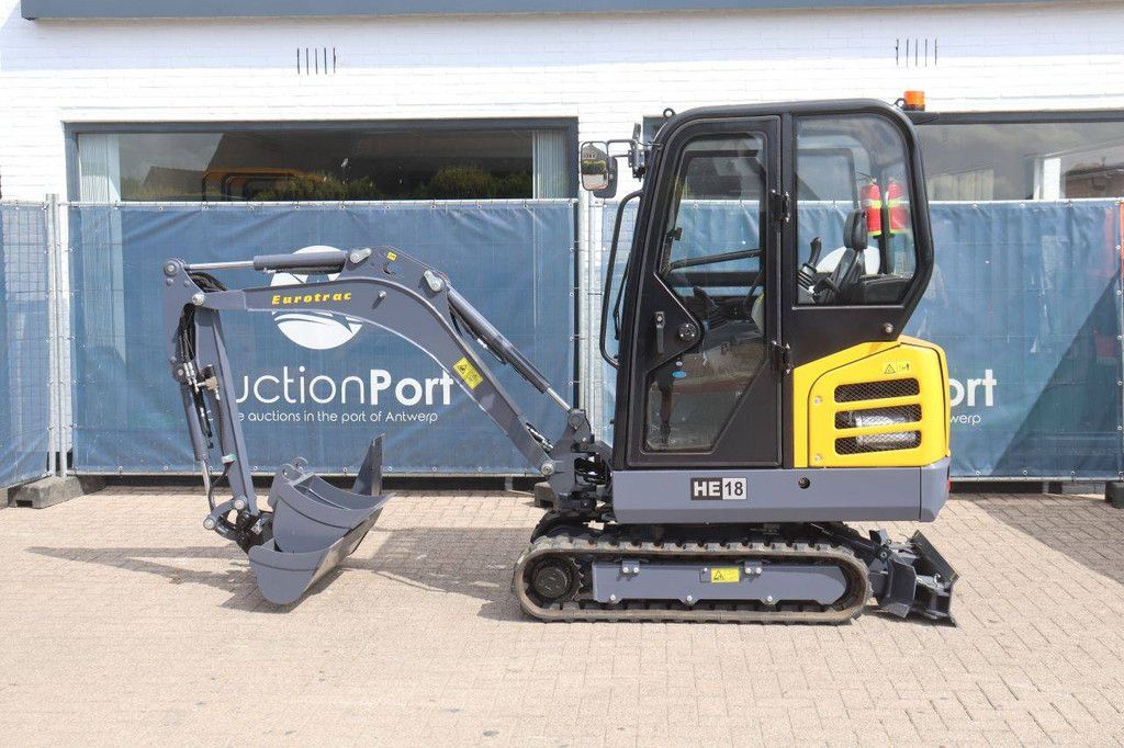 Minibagger Eurotrac SQ18A/HE18CP Diesel 14,2 kW, Baujahr 2020