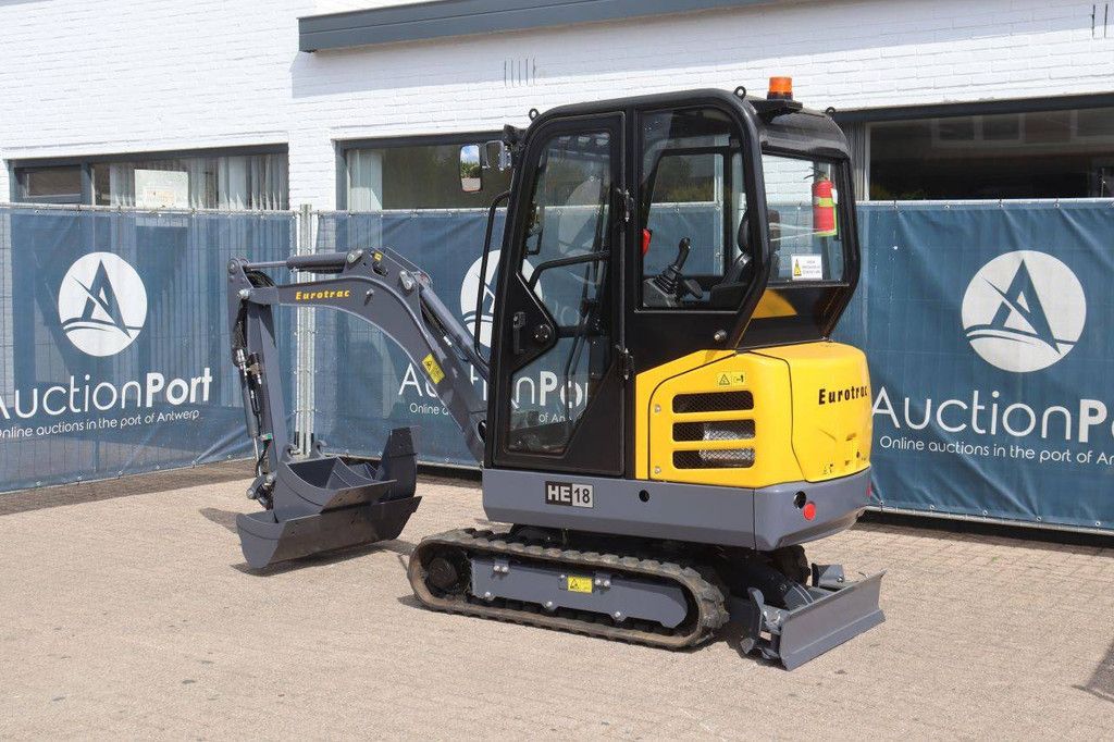 Minibagger Eurotrac SQ18A/HE18CP Diesel 14,2 kW, Baujahr 2020