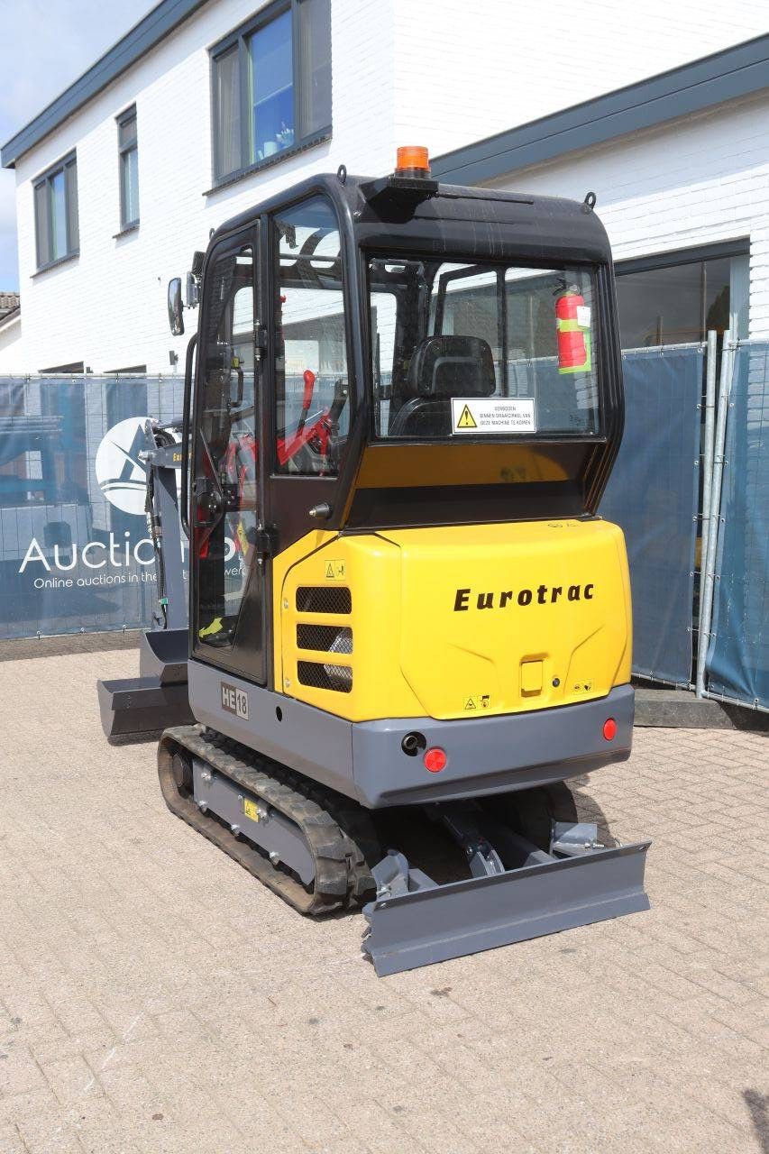 Minibagger Eurotrac SQ18A/HE18CP Diesel 14,2 kW, Baujahr 2020
