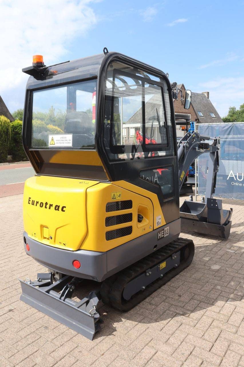 Minibagger Eurotrac SQ18A/HE18CP Diesel 14,2 kW, Baujahr 2020