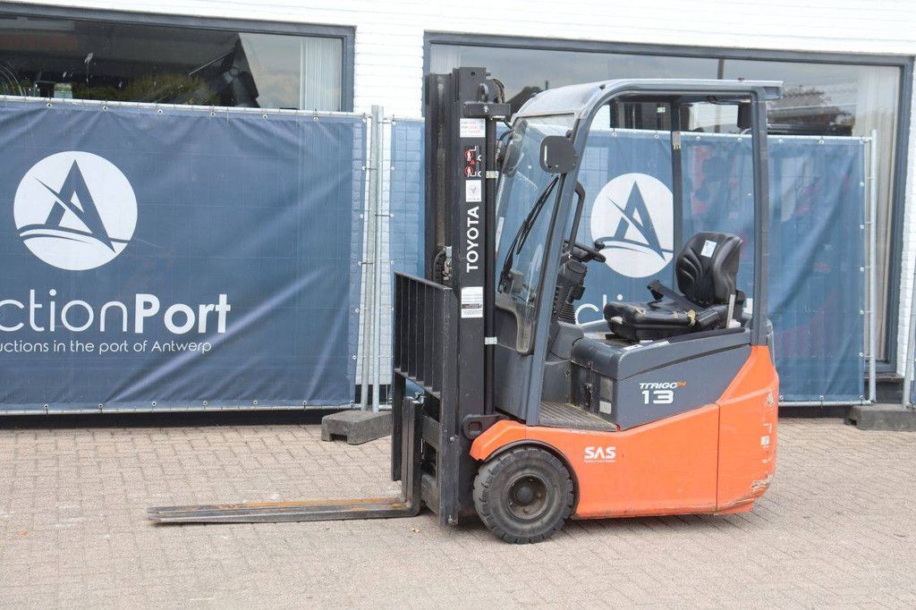 Toyota 7FBEST13 Electric Forklift 1250kg 4.7m 2017