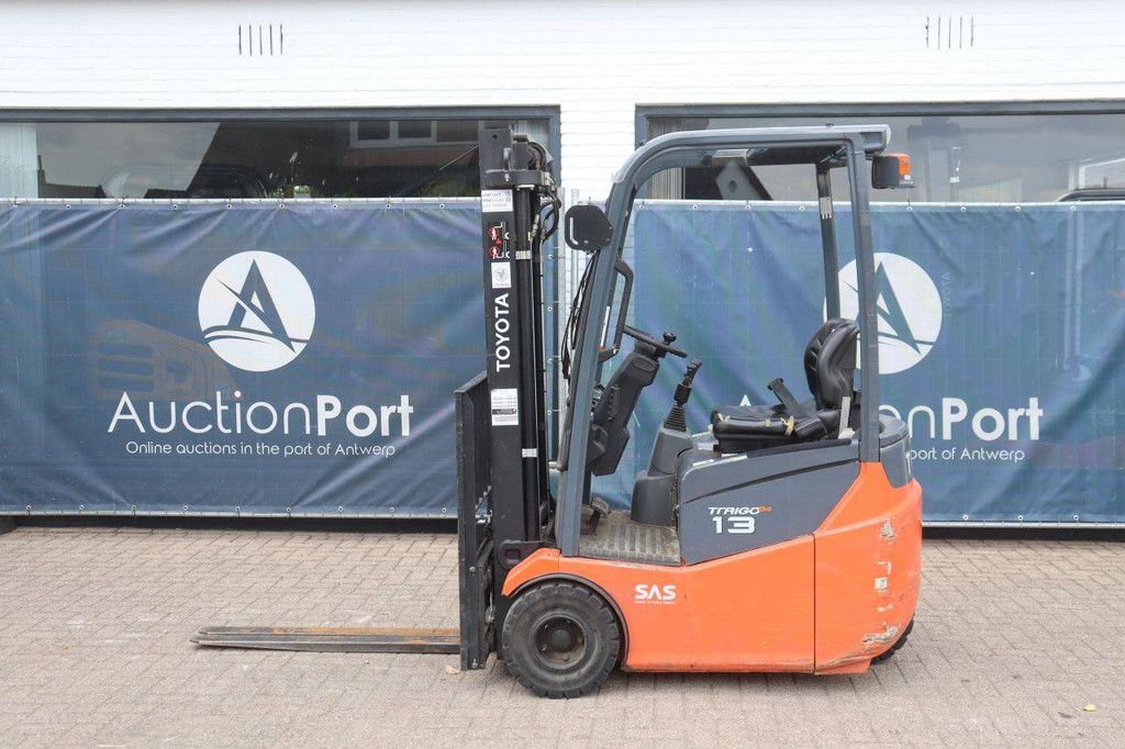 Toyota 7FBEST13 Electric Forklift 1250kg 4.7m 2017