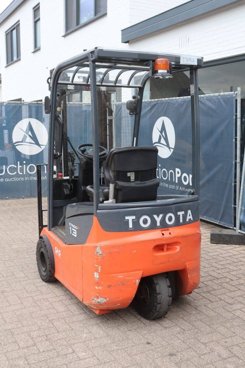 Toyota 7FBEST13 Electric Forklift 1250kg 4.7m 2017