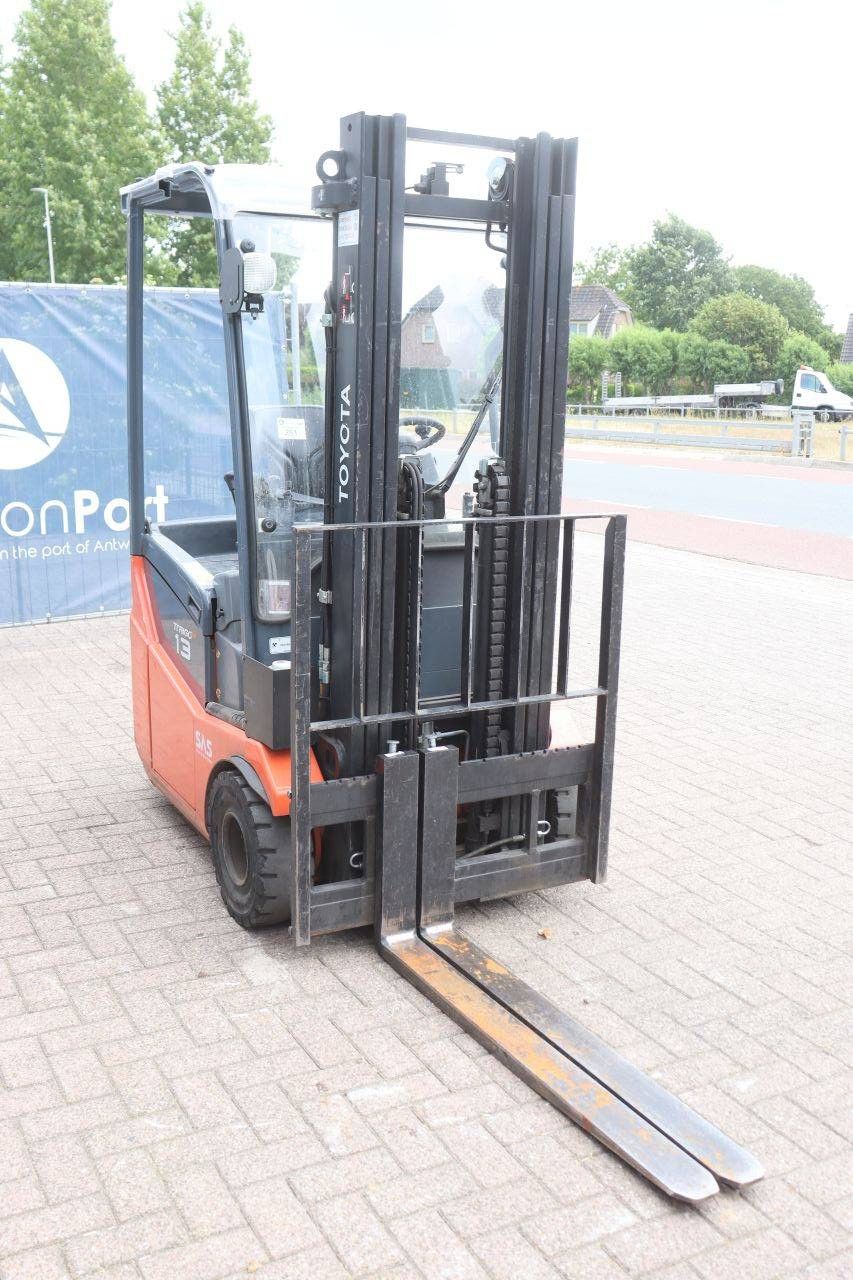 Toyota 7FBEST13 Electric Forklift 1250kg 4.7m 2017