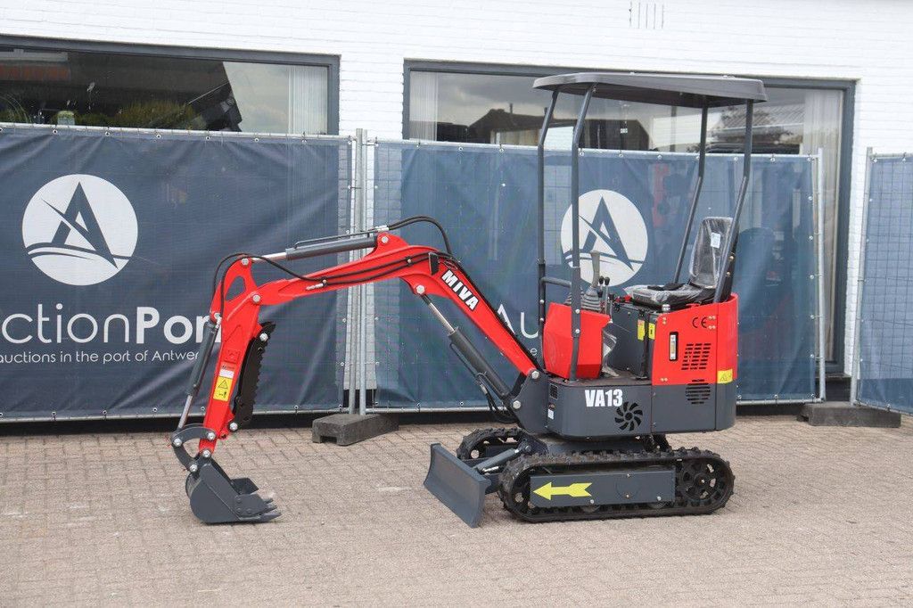 Mini Excavator Miva VA13 Petrol 13.5hp 2026 New