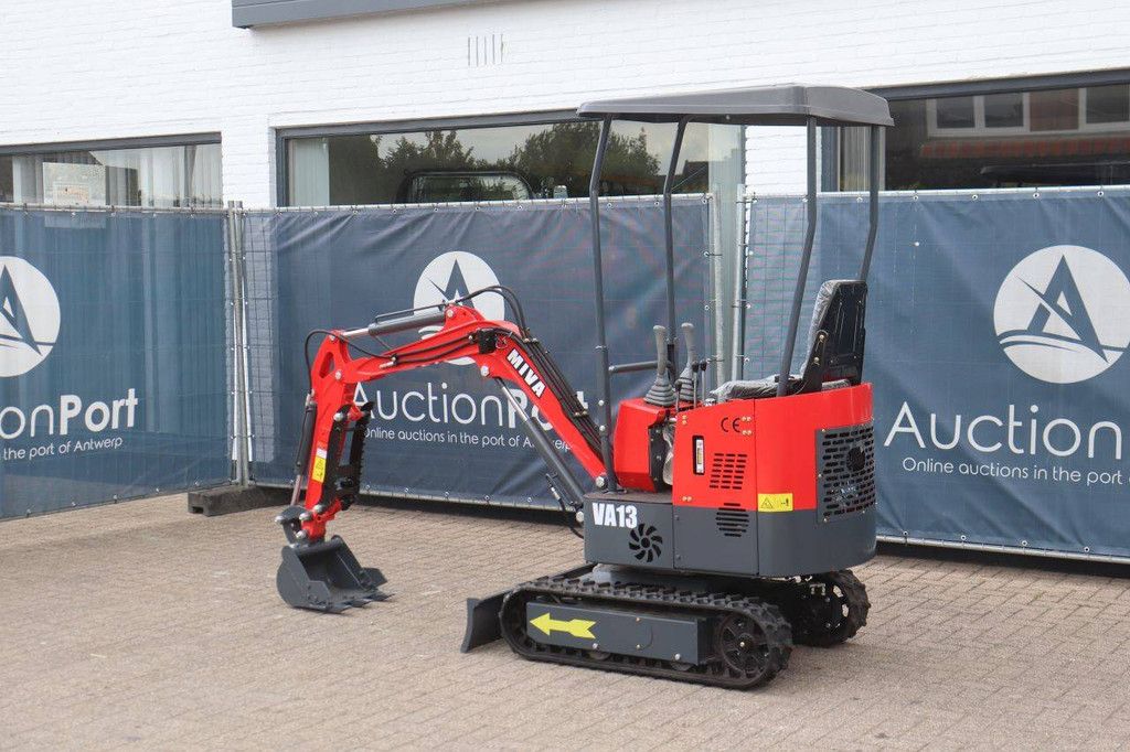 Mini Excavator Miva VA13 Petrol 13.5hp 2026 New