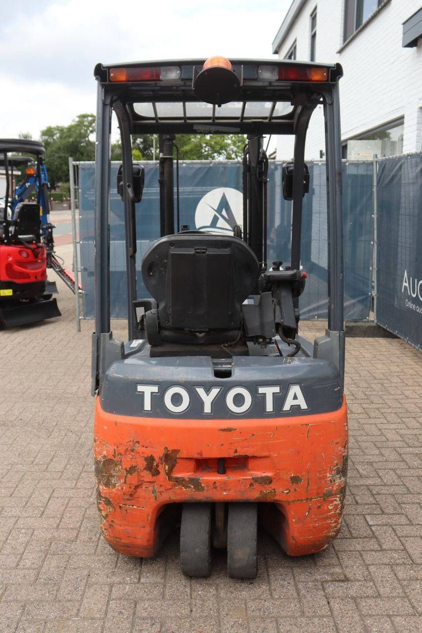 Toyota 8FBET15 Electric Forklift 1500kg 3.3m 2013