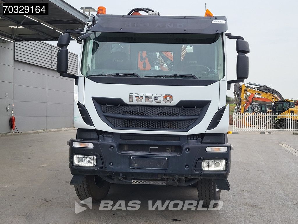 Iveco Trakker 410 8X4 Atlas 240.2E-A4 Crane Manual Gearbox Full Steel Euro 6