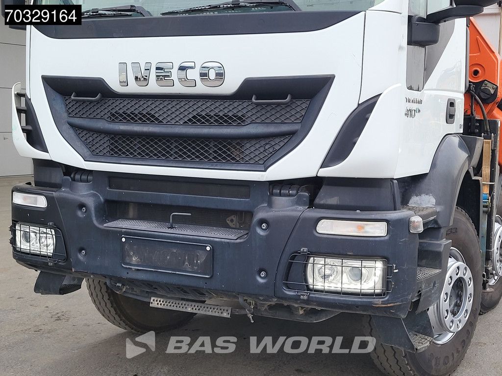 Iveco Trakker 410 8X4 Atlas 240.2E-A4 Crane Manual Gearbox Full Steel Euro 6
