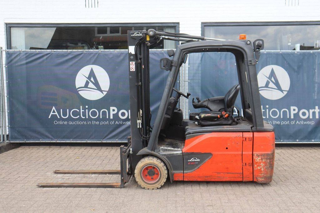 Linde E20L-02 Electric Forklift 2000kg 2015