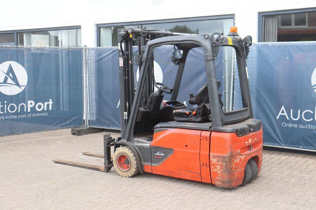 Linde E20L-02 Electric Forklift 2000kg 2015
