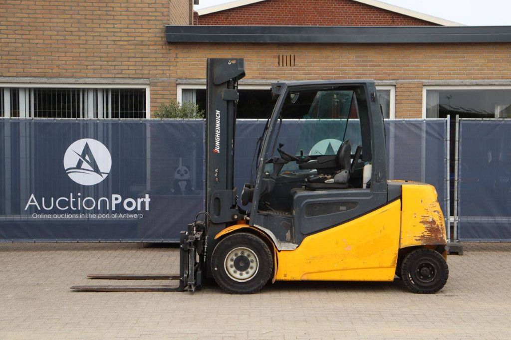 Heftruck Jungheinrich EFG 550 Elektrisch 4990kg 5.65m 2014