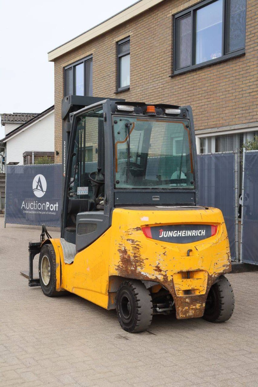 Heftruck Jungheinrich EFG 550 Elektrisch 4990kg 5.65m 2014