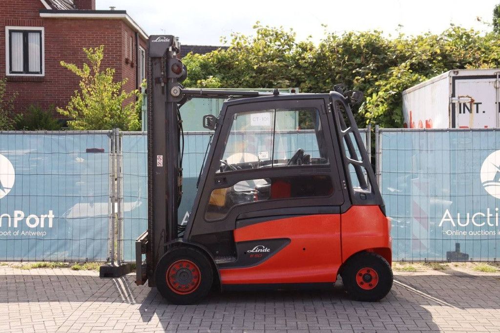 Linde E50HL-01/600 Elektrogabelstapler 5000kg 2022