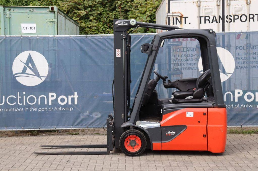 Linde E15-02 Elektrogabelstapler 1500 kg 4,6 m 2020
