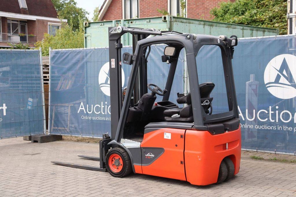 Linde E15-02 Elektrogabelstapler 1500 kg 4,6 m 2020