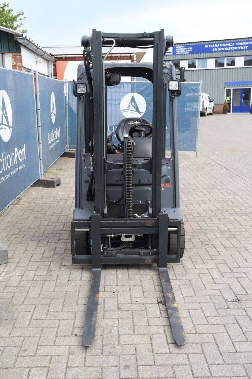 Linde E15-02 Elektrogabelstapler 1500 kg 4,6 m 2020