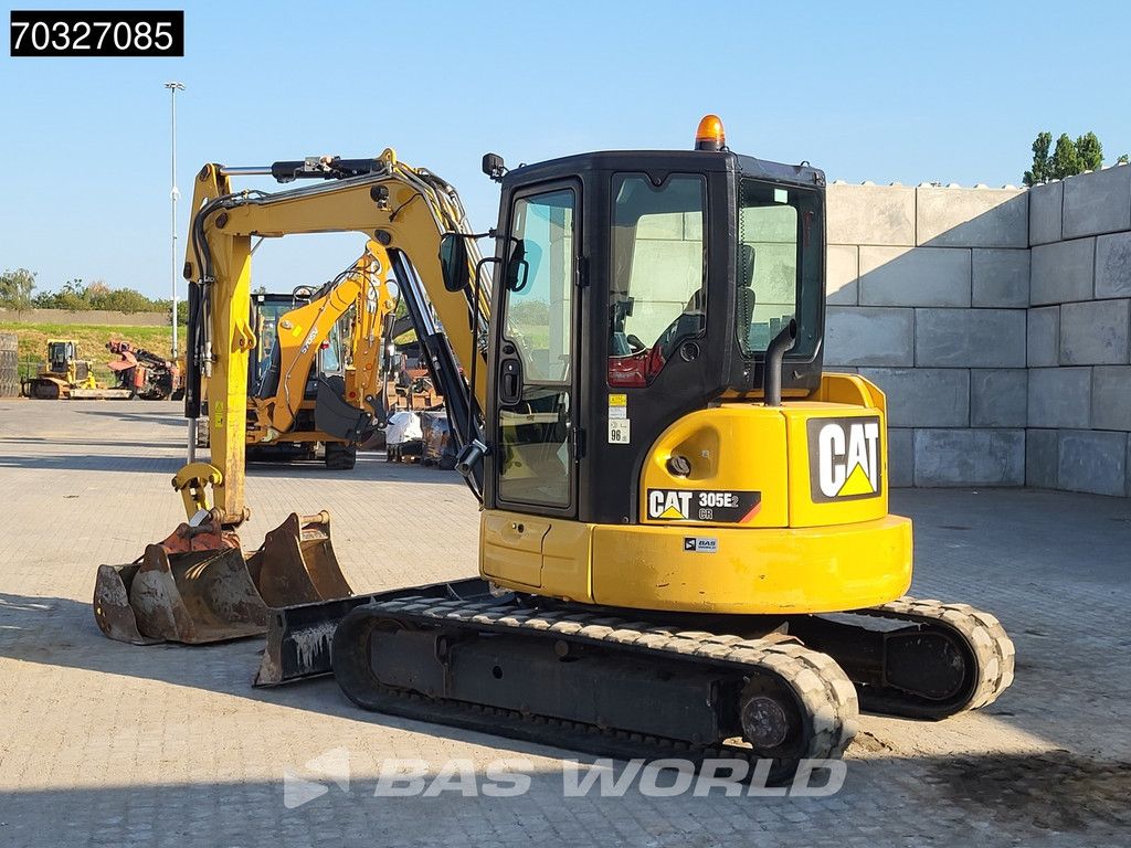 Caterpillar 305 E2 3 Buckets