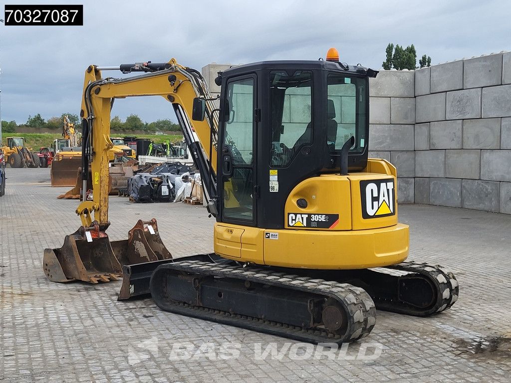 Caterpillar 305 E2 3 Buckets