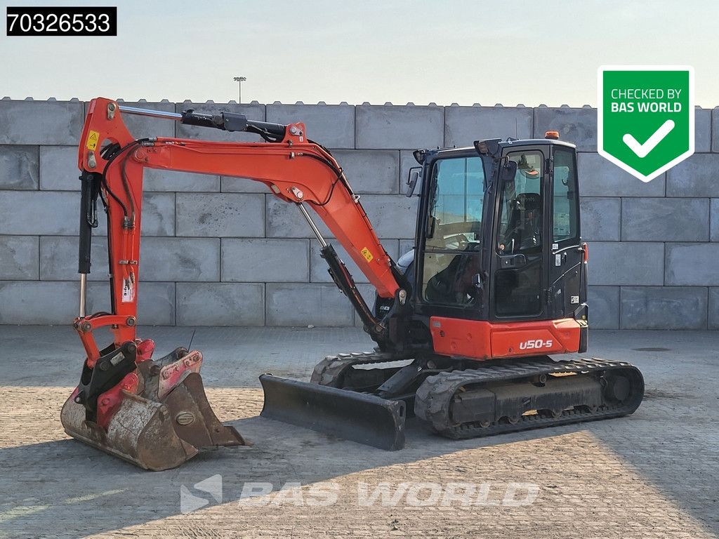 Kubota U50 -5 A/C - 3 Buckets