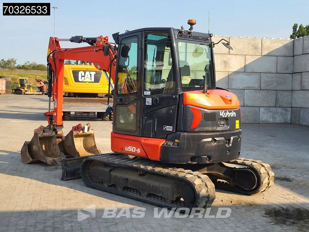 Kubota U50 -5 A/C - 3 Buckets