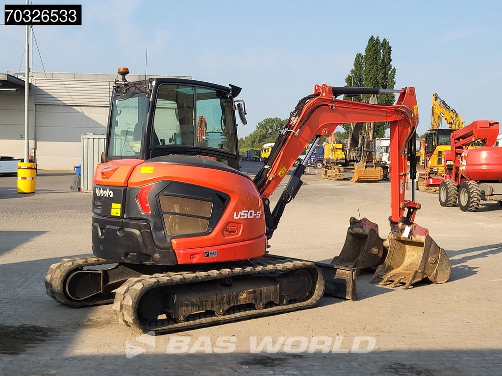 Kubota U50 -5 A/C - 3 Buckets