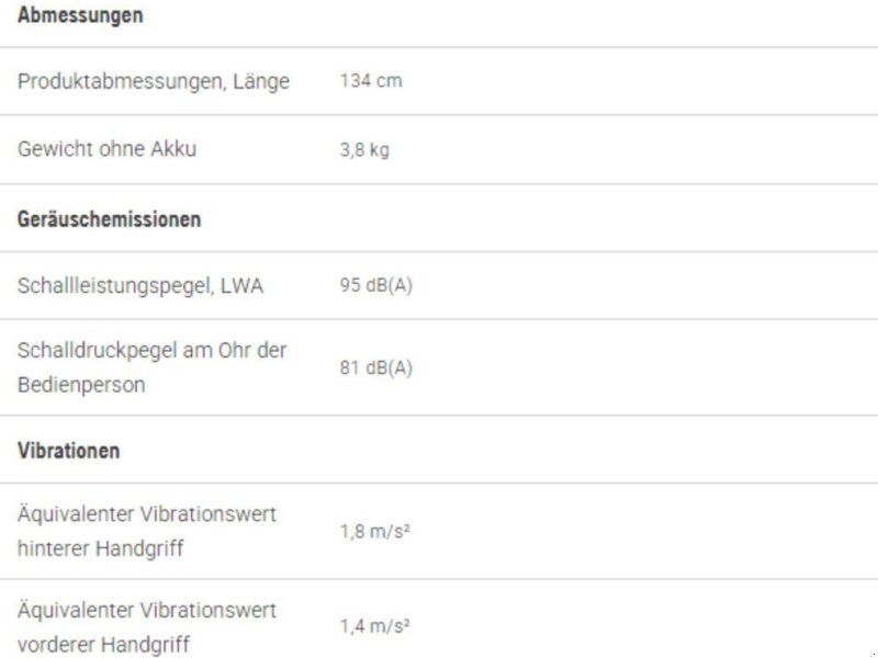 Husqvarna AKKU HECKENSCHERE 522 iHD75 VORFÜHRGERÄT