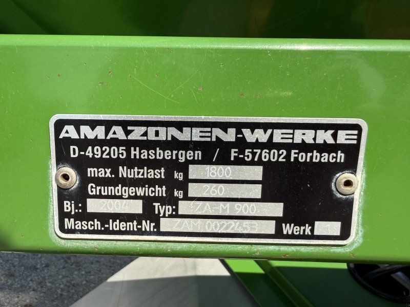 Amazone ZA-M 900