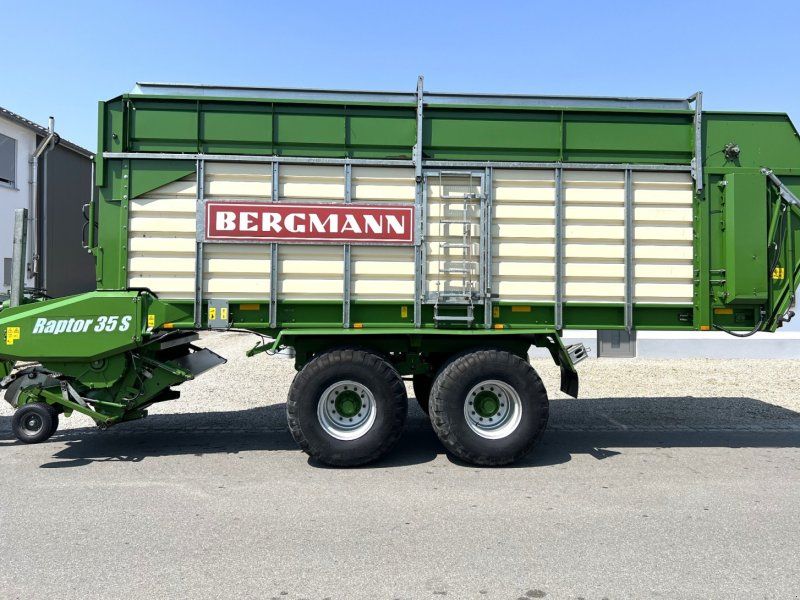 Bergmann Raptor 35 S mit K80-Untenanhängung und Nachlauflenkachse