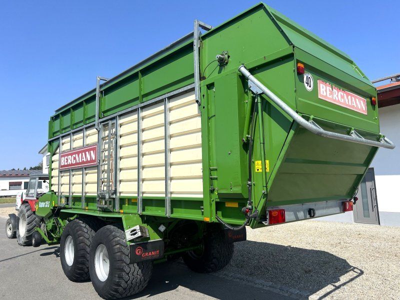 Bergmann Raptor 35 S mit K80-Untenanhängung und Nachlauflenkachse
