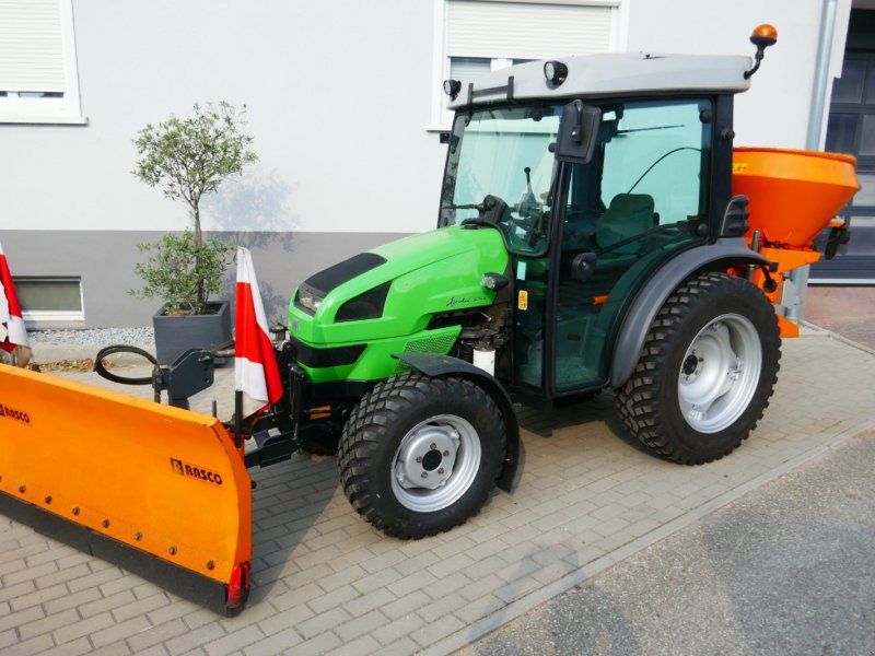 Deutz-Fahr Agrokid 230 incl. Heckmulcher und Winterdienstgeräten
